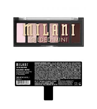 Milani - Eyeshadow Palette Gilded Mini - 140: The Wine Down