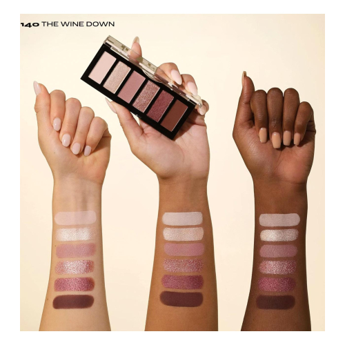 Milani - Eyeshadow Palette Gilded Mini - 140: The Wine Down