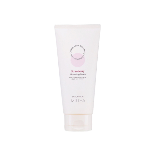 Missha - Cleansing Foam Creamy Latte - Strawberry