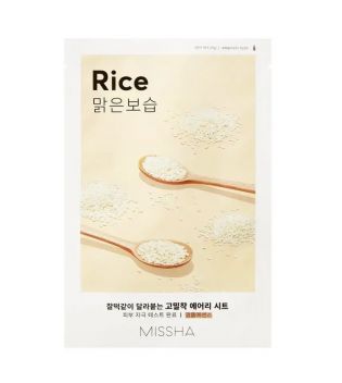 Missha - Airy Fit Sheet Mask - Rice