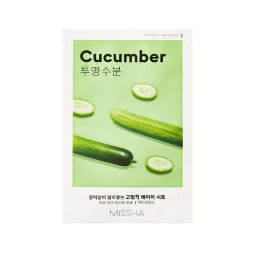Missha - Airy Fit Sheet Mask - Cucumber