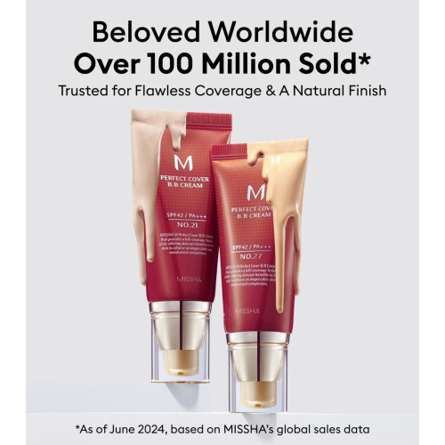 Missha - Perfect Cover BB Cream Ex SPF 42 (50ml) - 25: Warm Beige