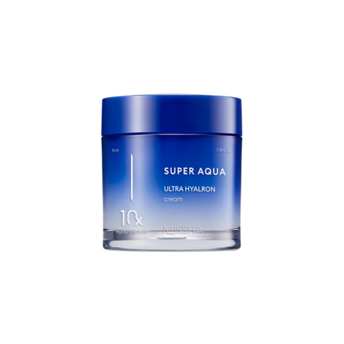 Missha - *Super Aqua* - Facial moisturizing cream with hyaluronic acid Ultra Hyalron