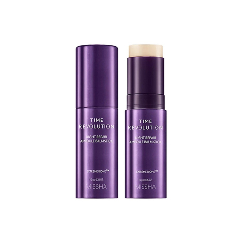 Missha - *Time Revolution* - Firming Ampoule Serum in stick Night Repair