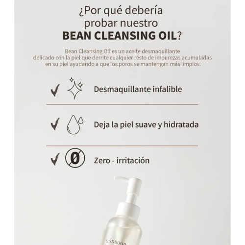 Mixsoon - Facial Cleansing Oil Bean