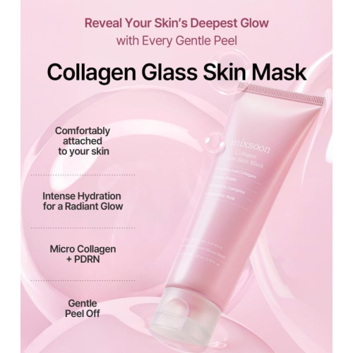 Mixsoon - *Collagen* - Illuminating face mask Collagen Glass