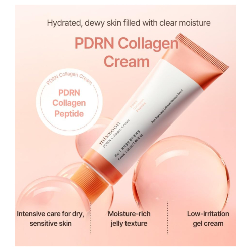 Mixsoon - Moisturizing facial cream PDRN Collagen