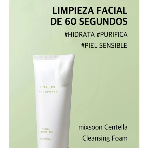 Mixsoon - Centella Asiatica Foaming Facial Cleanser