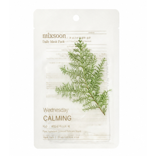 Mixsoon - Facial mask Wednesday CALMING