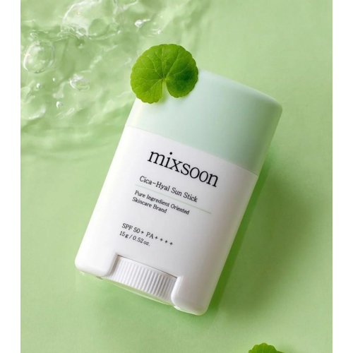Mixsoon - Facial sunscreen stick Cica Hyal SPF50+ PA++++