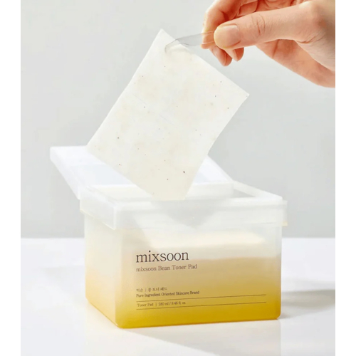Mixsoon - Moisturizing facial toner pad format Bean toner