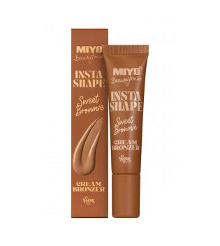 Miyo - Cream Bronzer Insta Shape - Sweet Brownie