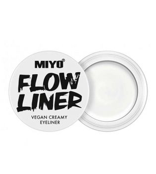 Miyo - Flow Liner Cream Eyeliner - 02: White flag