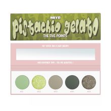 Miyo - Eyeshadow Palette Five Points - 36: Pistachio Gelato