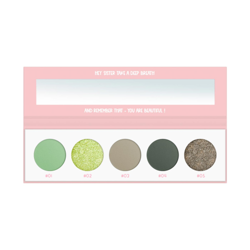 Miyo - Eyeshadow Palette Five Points - 36: Pistachio Gelato