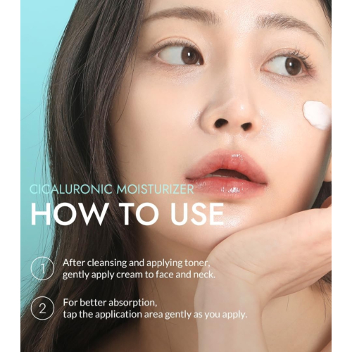 Mizon - *Cicaluronic* - Hydrating Moisturizing Face Cream