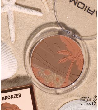 Moira - Powder Bronzer Signature Bronzer - 004: Soft Tawny