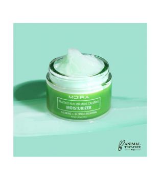 Moira - Soothing and anti-blemish cream Moisturizer - Niacinamide and tea tree