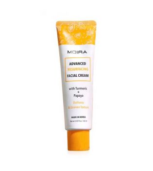 Moira - Brightening and Unifying Face Cream Advanced Resurfacing- Turmeric & Papaya