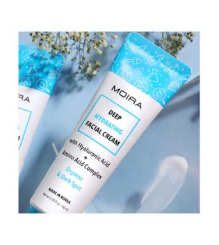 Moira - Moisturizing cream Deep hydrating - Hyaluronic acid and amino acids