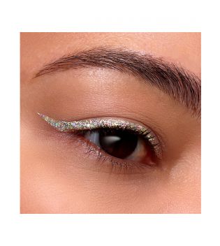 Moira - Glitter Glitter Liner Eyeliner - 008: Super Sparkle