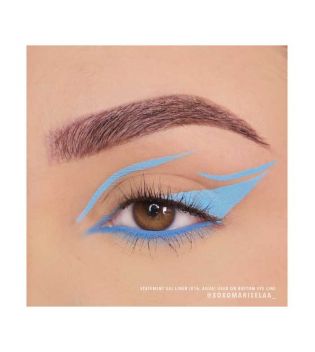 Moira - Waterproof eyeliner Eye catching Dip Liner - 07: Aqua