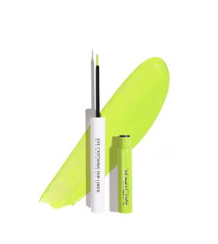 Moira - Waterproof eyeliner Eye catching Dip Liner - 08: Lime