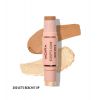 Moira - Sculpt & Glow Contour and Highlighter Duo Stick - 200:  Let's Beach it up