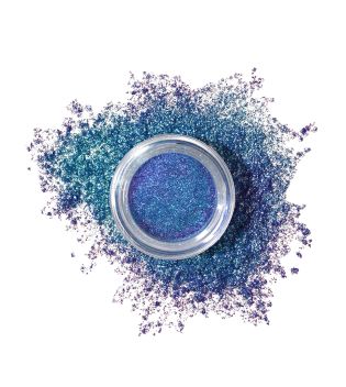 Moira - Loose Pigments Starstruck Chrome Loose Powder - 014: Ocean Blue