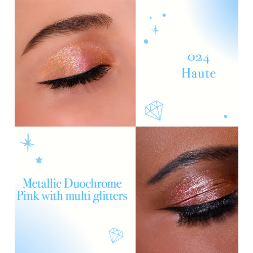 Moira - Diamond Daze Liquid Eyeshadow - 024: Haute