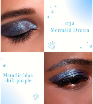Moira - Diamond Daze Liquid Eyeshadow - 032: Mermaid Dream
