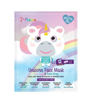 Montagne Jeunesse - 7th Heaven - Animal Mask Unicorn Mask - Yuzu Fruit & Dubia Berry