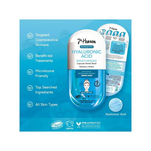Montagne Jeunesse - 7th Heaven - Face Mask Nutriactive - Hyaluronic Acid