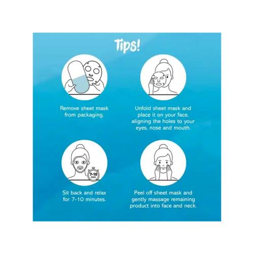 Montagne Jeunesse - 7th Heaven - Face Mask Nutriactive - Hyaluronic Acid