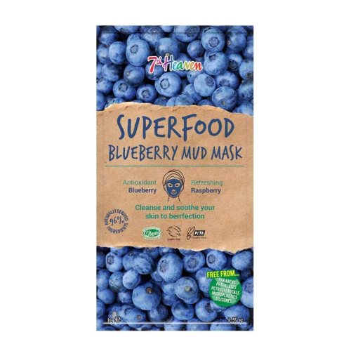 Montagne Jeunesse - 7th Heaven - Superfood Mud Mask - Blueberry