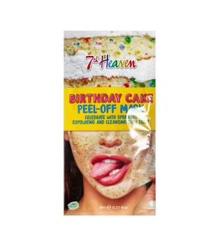 Montagne Jeunesse - 7th Heaven - Face Mask Peel Off Birthday Cake