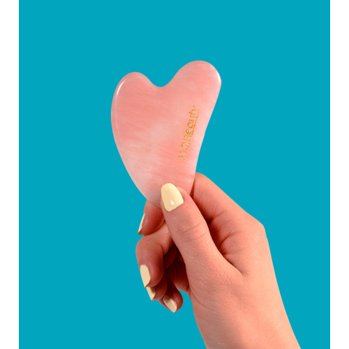 MQBeauty - Rose Quartz Gua Sha