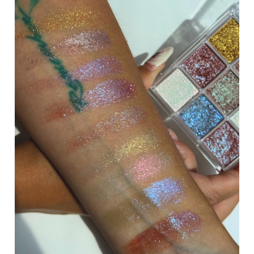 Naba Cosmetics - Eye Pigment Palette - Loto