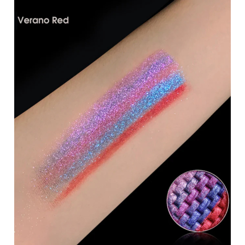 Naba Cosmetics - Rainbow Creamy Pigment - Verano Red