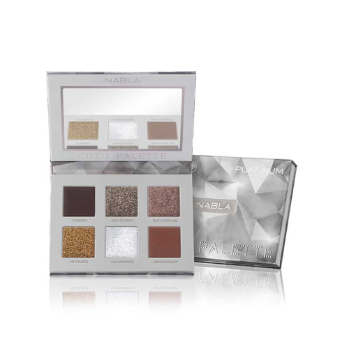 Nabla - *Cutie Collection* - Eyeshadow Palette Cutie Palette - Platinum