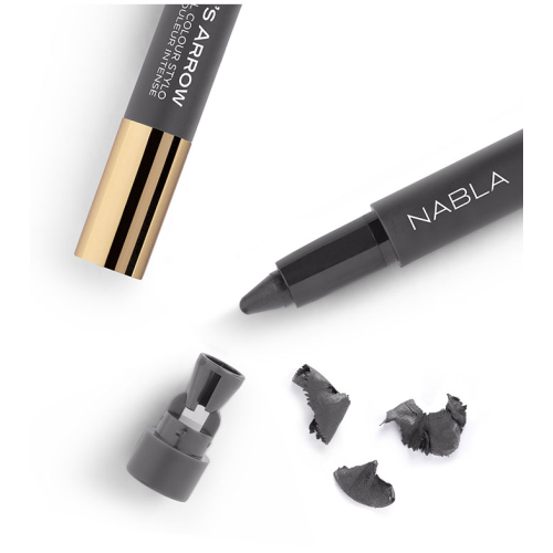 Nabla - Cupid’S Arrow Longwear Stylo Multifunction stick eyeshadow - Arrow #10 Midnight Gray