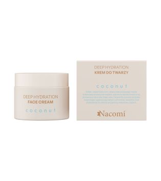 Nacomi - *Deep Hydration* - Moisturizing facial cream with coconut