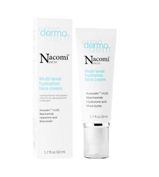 Nacomi - *Dermo* - Multi-Level moisturizing facial cream - Dry, dehydrated and irritated skin