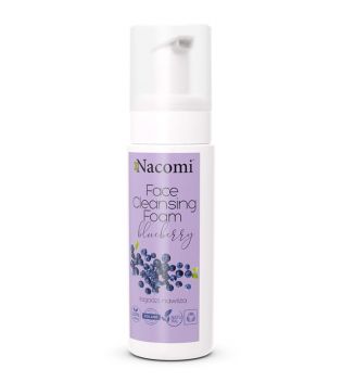 Nacomi - Soothing and Moisturizing Cleansing Foam - Blueberries