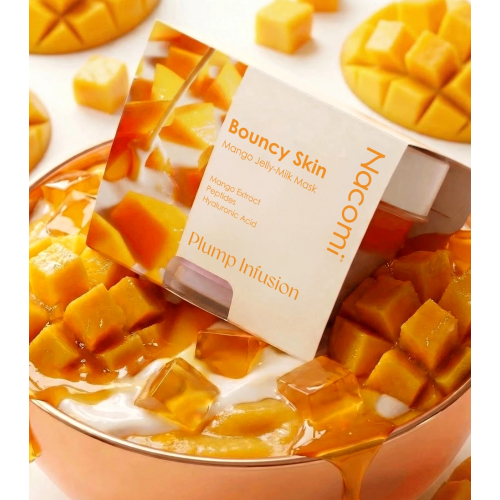 Nacomi - Face Mask Jelly Bouncy Skin - Mango Mik