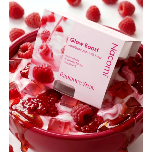 Nacomi - Face Mask Jelly Bouncy Skin - Raspberry Milk