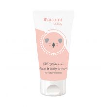 Nacomi - *Nacomi Baby* - Face and body cream for children and babies SPF50 PA ++++