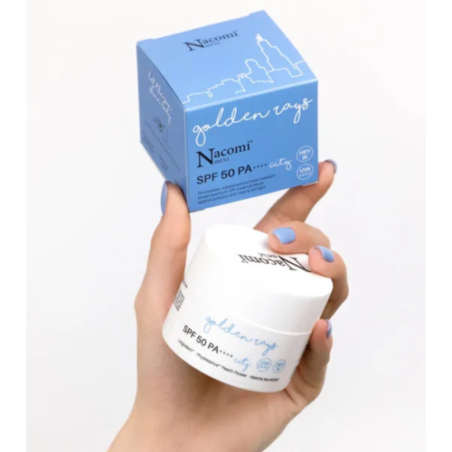 Nacomi - *Next Lvl* - Ultralight Face Cream SPF50 PA++++ Golden Rays City