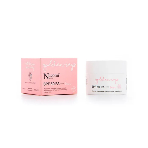 Nacomi - *Next Lvl* - Day Moisturizing Cream SPF50 PA++++ Golden Rays Basic