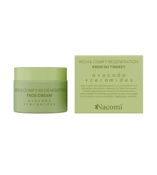 Nacomi - *Rich & Comfy Regeneration* - Regenerating facial cream with avocado and ceramides